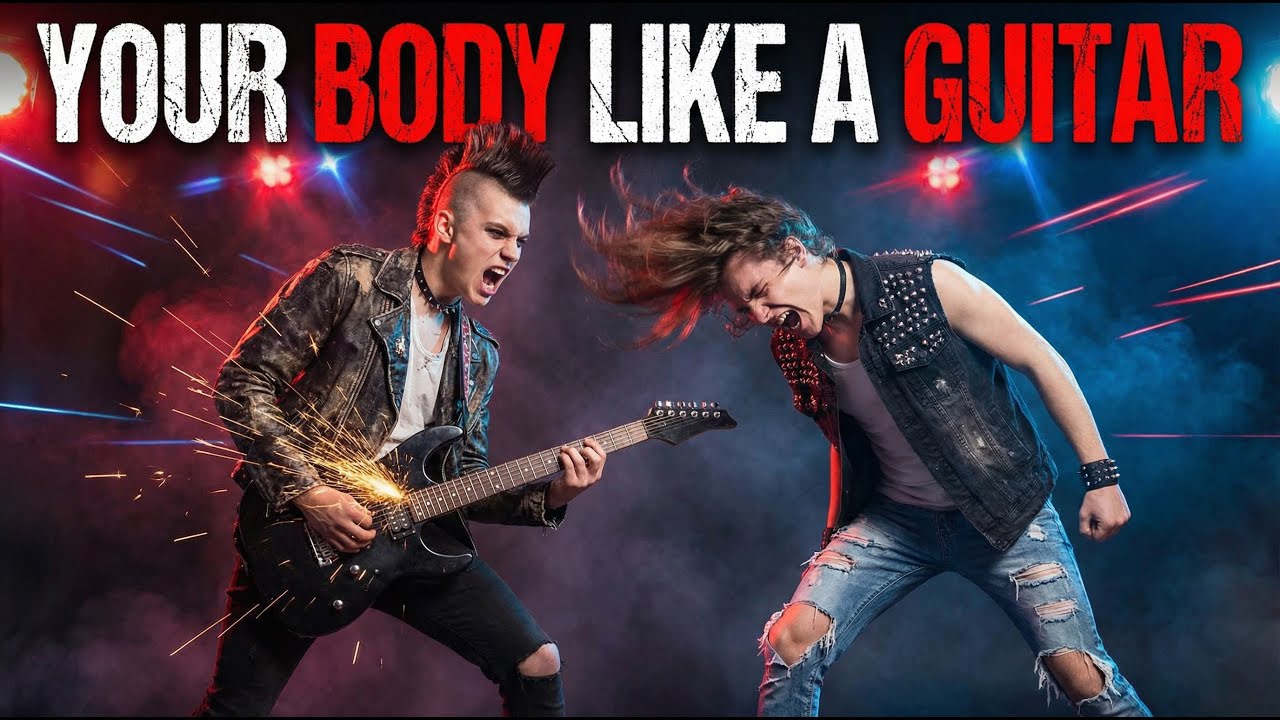 Your Body Like a Guitar | Rock Energy Music Video