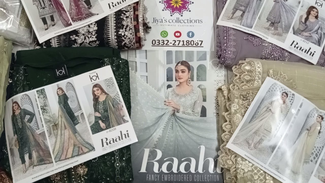 Tawakkal Luxury Embroidered Semi Stitched Fancy Collection