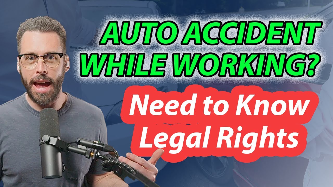 Auto Accident While Working NEED TO KNOW LEGAL RIGHTS About Commuting and Crossover Injury Claims