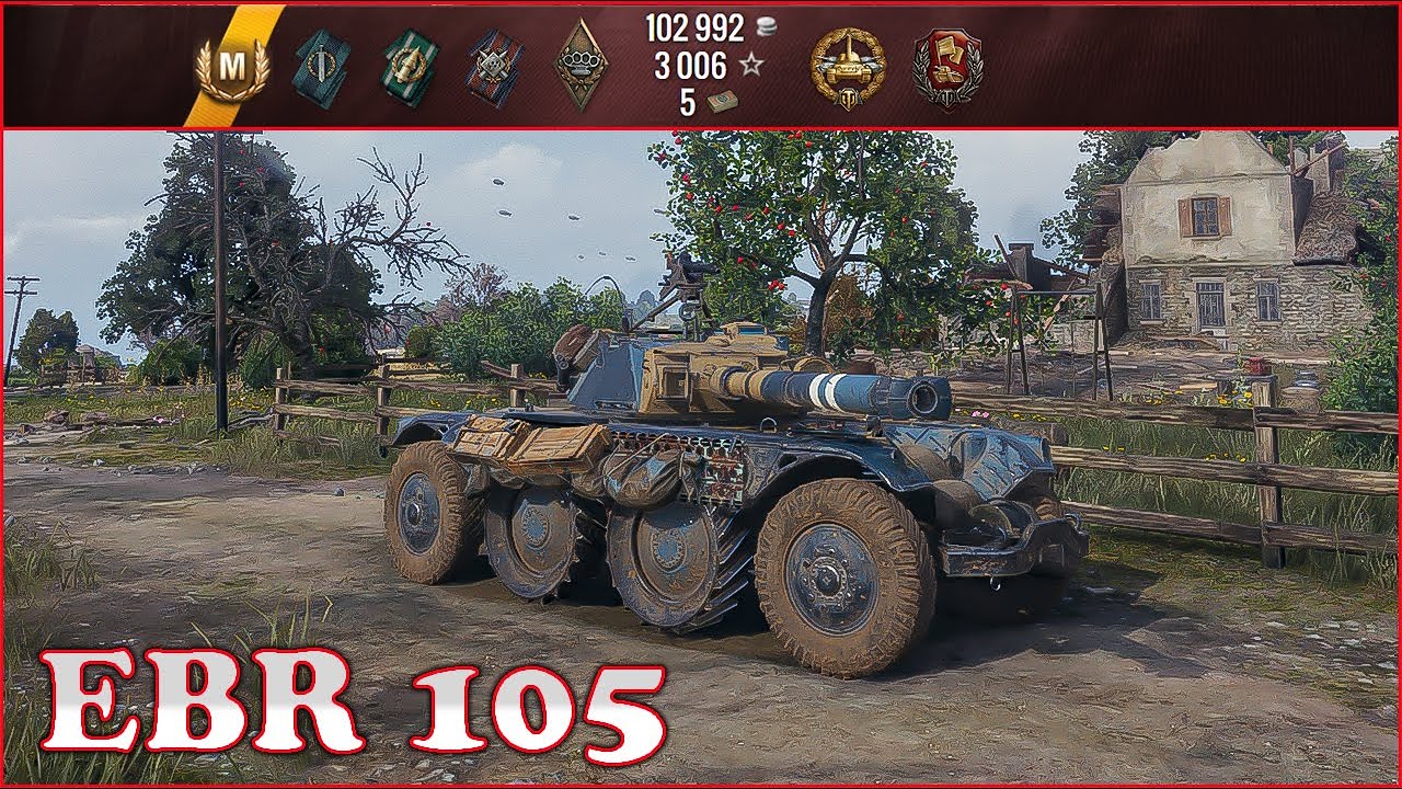 Panhard EBR 105 - World of Tanks UZ Gaming