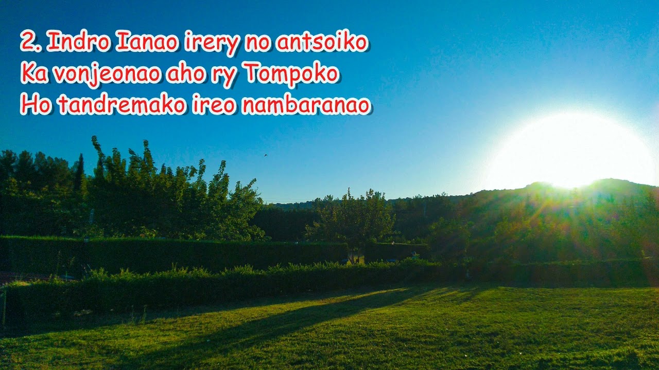 Vao mangiran dratsy ny andro_Hira Katolika Malagasy