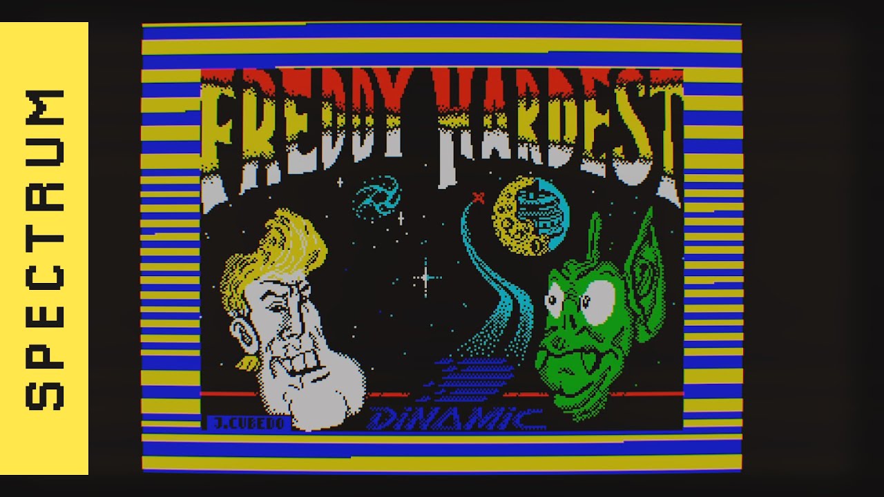 Freddy Hardest (1987, Dinamic Software) Parte 2 - ZX Spectrum 2/2 Full #gameplay #walkthrough
