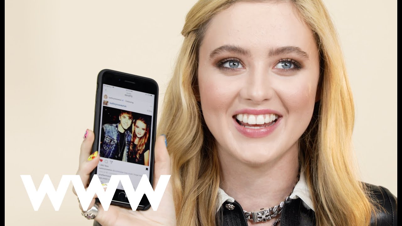 How Kathryn Newton and Justin Bieber Met IRL | Behind The Gram | Who What Wear