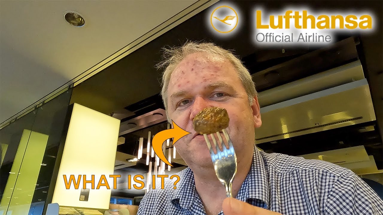 Lufthansa German Airlines in European Business Class (and what's for dinner?!)