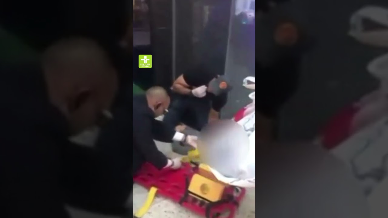 CRIAN&Ccedil;A FICA FERIDA AP&Oacute;S CAIR DE BRINQUEDO INTERDITADO NO SHOPPING DE S&Atilde;O VICENTE | JCL
