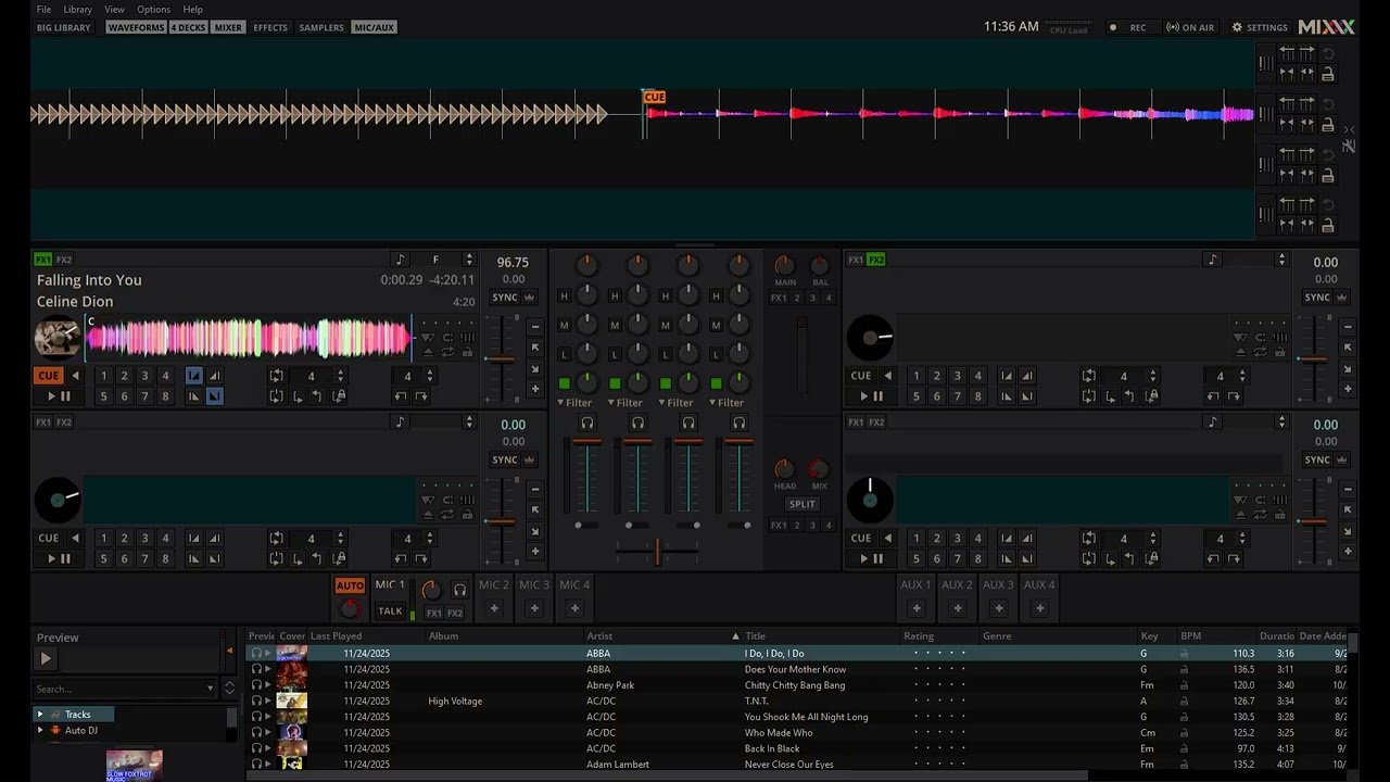 Mixxx LESSON #1    2025 11 26