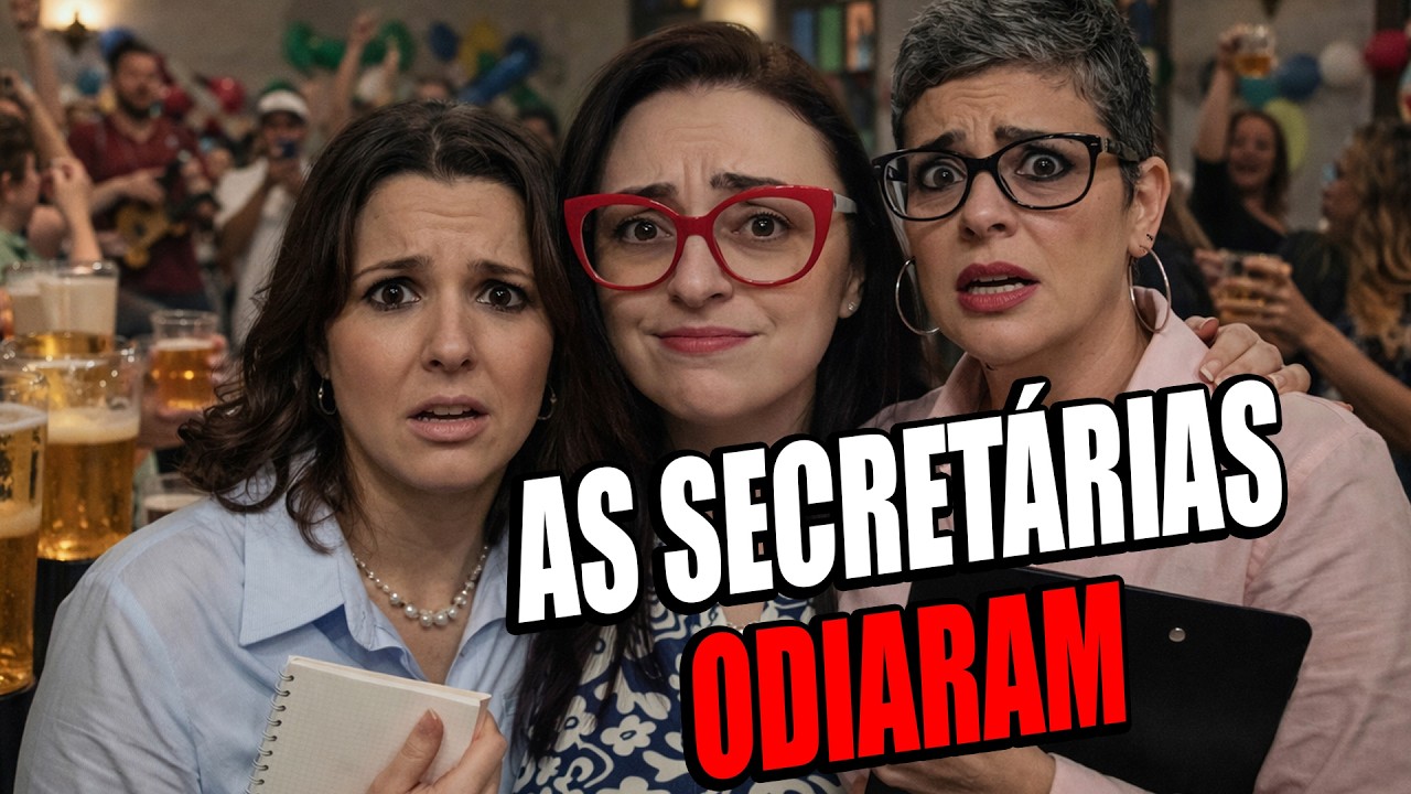 EVE MAYER E YASMIN FARHART ENCARARAM AS SECRETÁRIAS!🔥