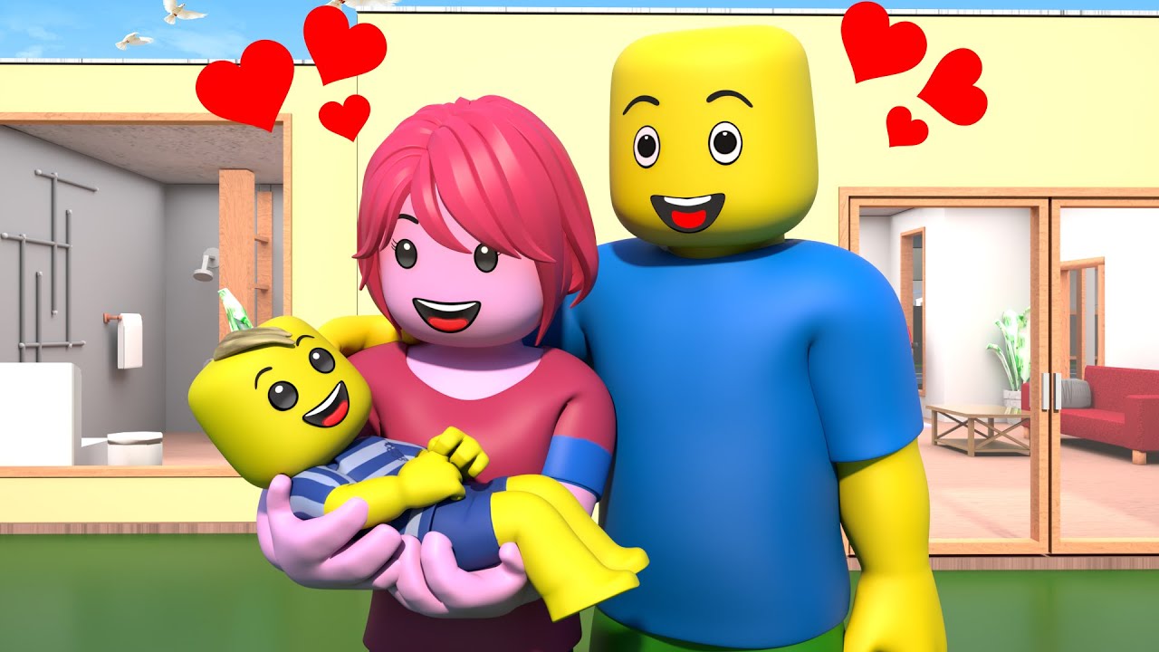 ROBLOX Brookhaven 🏡RP - THE BACON HAIR Грустная история - Roblox Animation