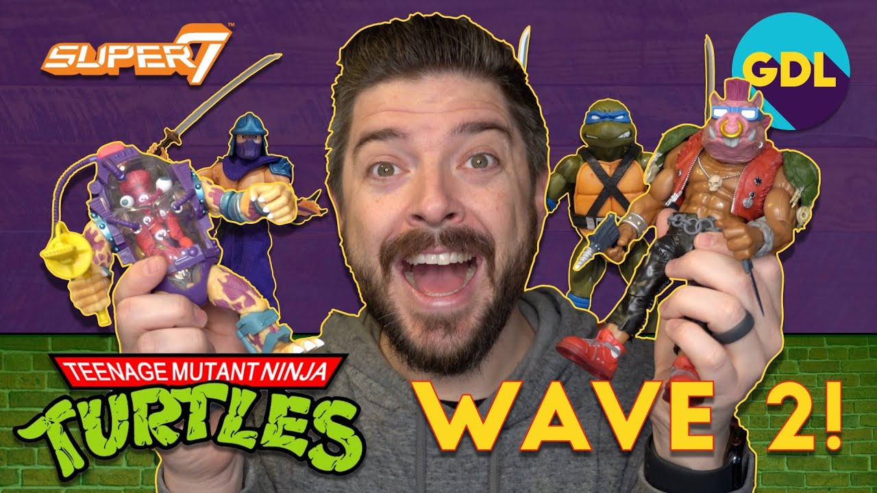 Super7's TMNT Ultimates Wave 2 : BeeBop and Mutagen Man are UNREAL!