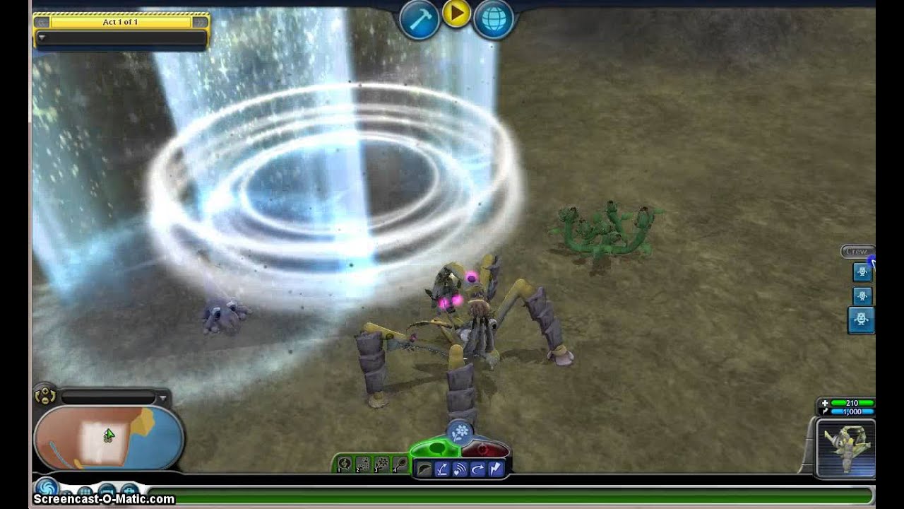 creating spore galactic adventures tutorial part 1