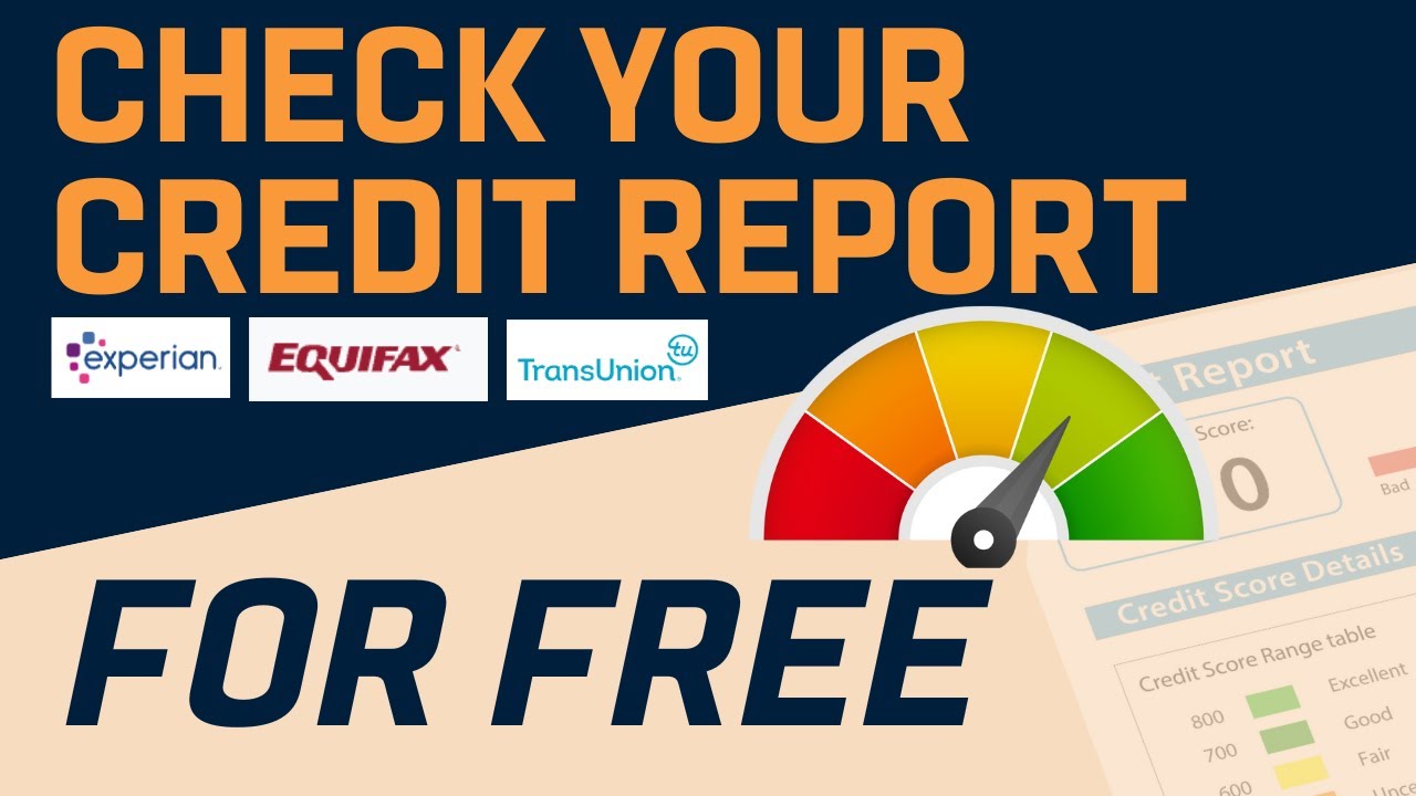 FREE credit report check! Get your credit score without paying! #experian #equifax #transunion