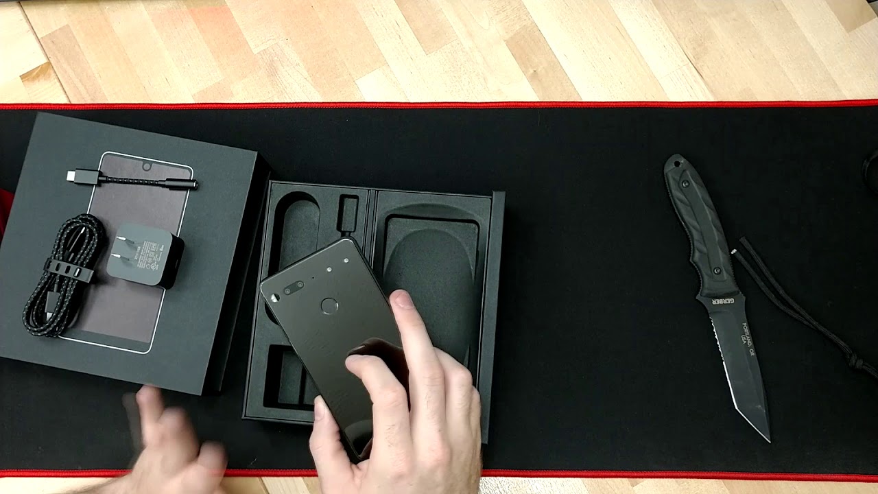 Essential phone UNBOXING! Finally