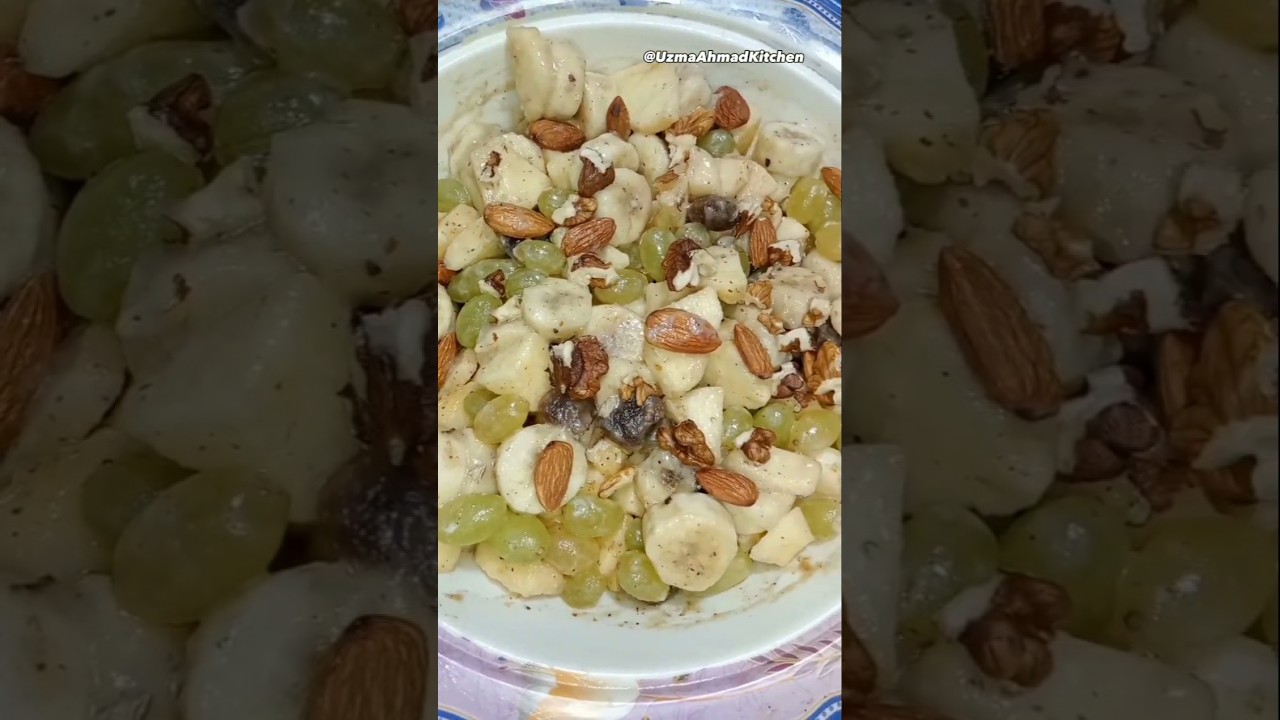 Fruit Chaat without Cream|Tasty& Easy Recipe|Must Watch #shorts #viral #like