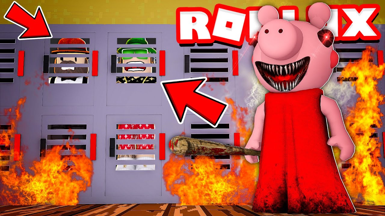 WE ARE TRAPPED IN SCHOOL WITH PIGGY in ROBLOX (PIGGY CHAPTER 5)