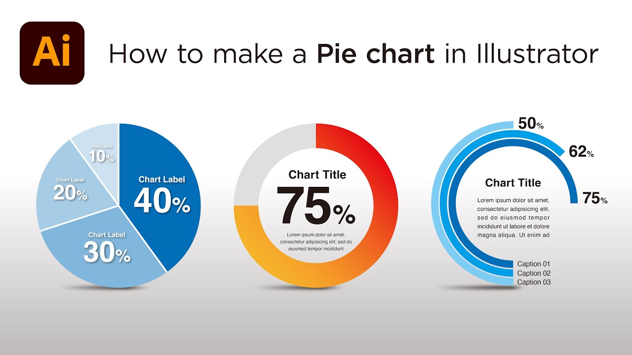 【Illustrator Tips 010】円グラフを作る ｜Adobe Illustrator CC 2025