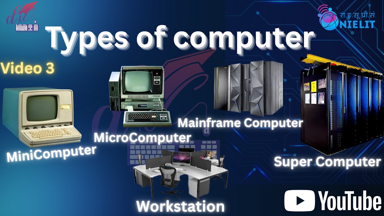 Types of Computer Explained | Analog, Digital, Hybrid Computer | CCC & O Level Course| Video 3