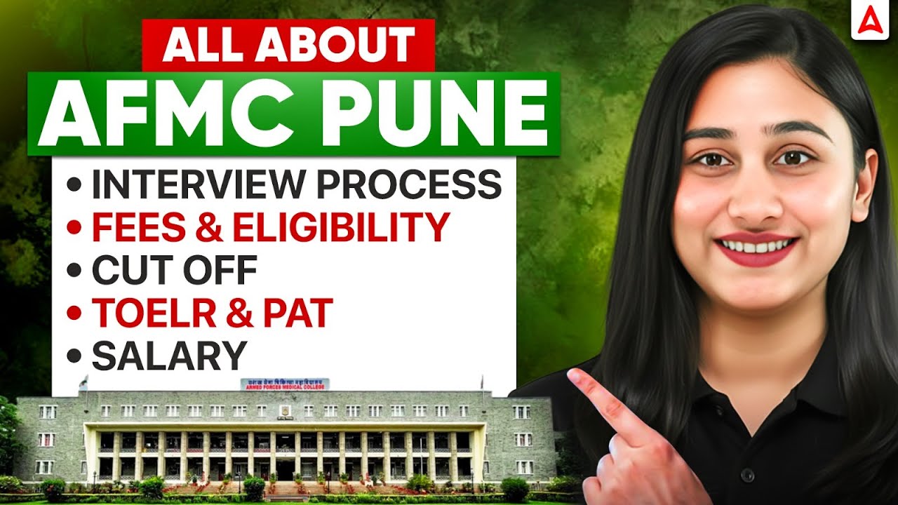 All About AFMC Pune (MBBS) Complete Guide by Bharti Ma'am