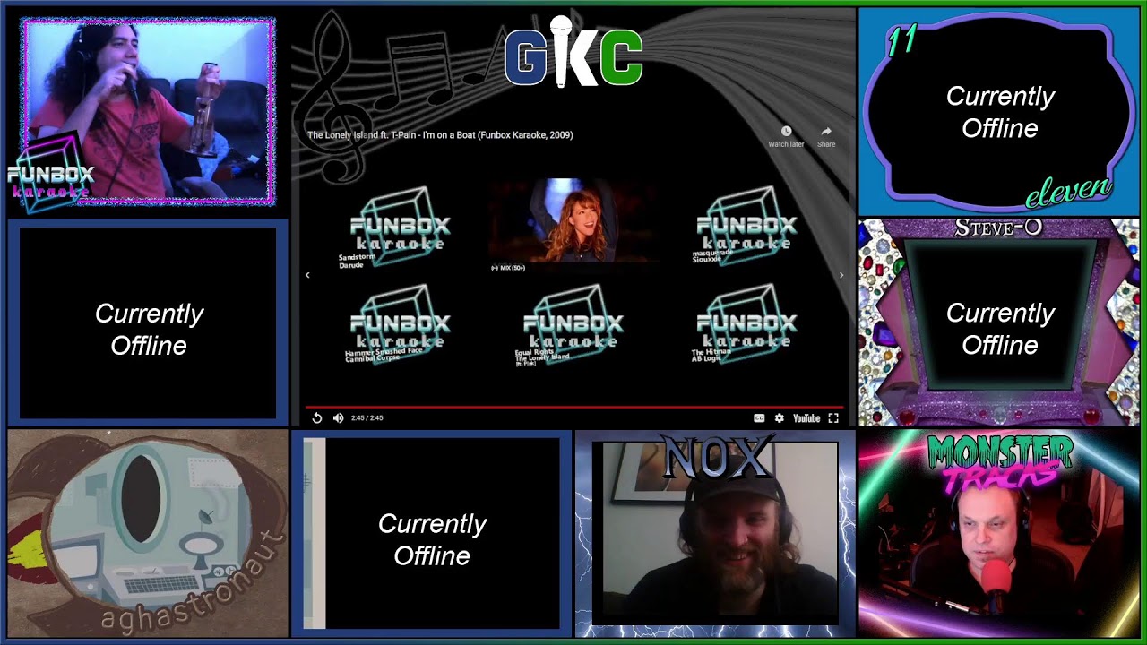 Global Karaoke Community Presents: Singing on Monday Night!