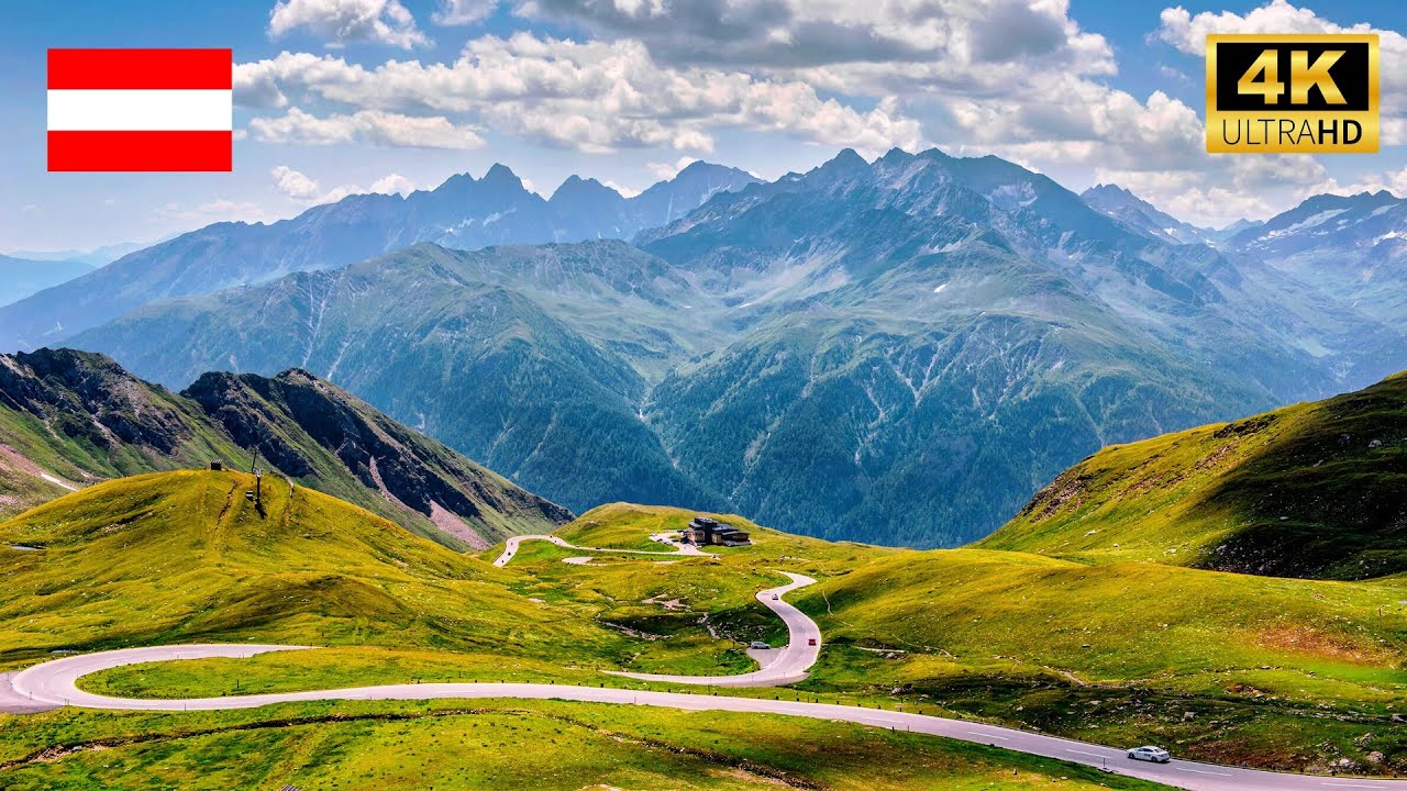 Driving in Austrian Alps | Salzburg to Hallstatt | Scenic Lakes Mountains & Villages! 🚘🗻