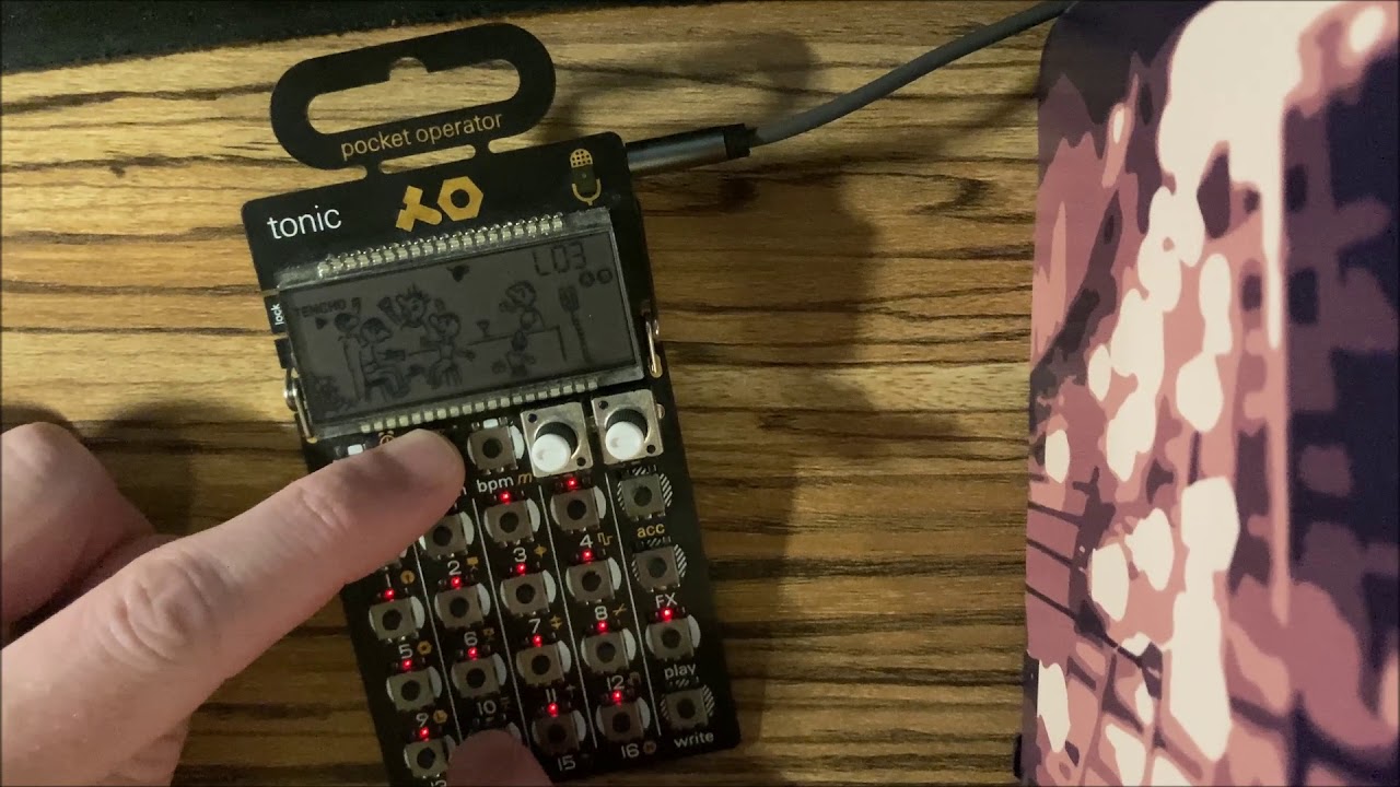 Pocket Operator PO-32 Jam | Techno House | No Talking