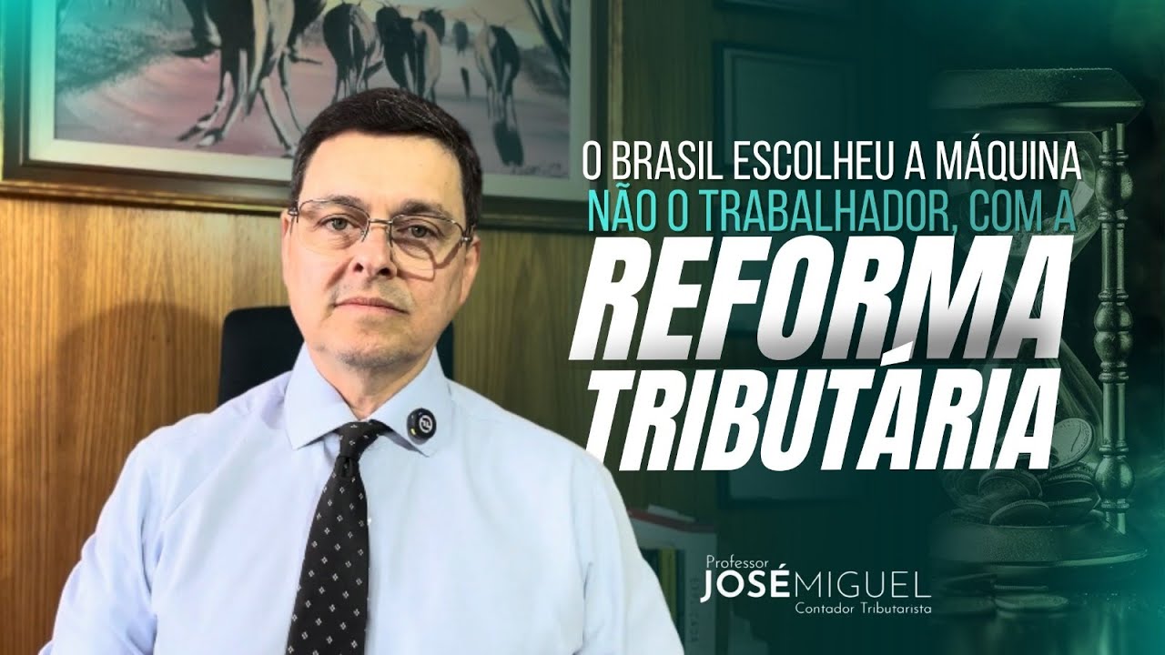 O Brasil escolheu a máquina, não o TRABALHADOR!