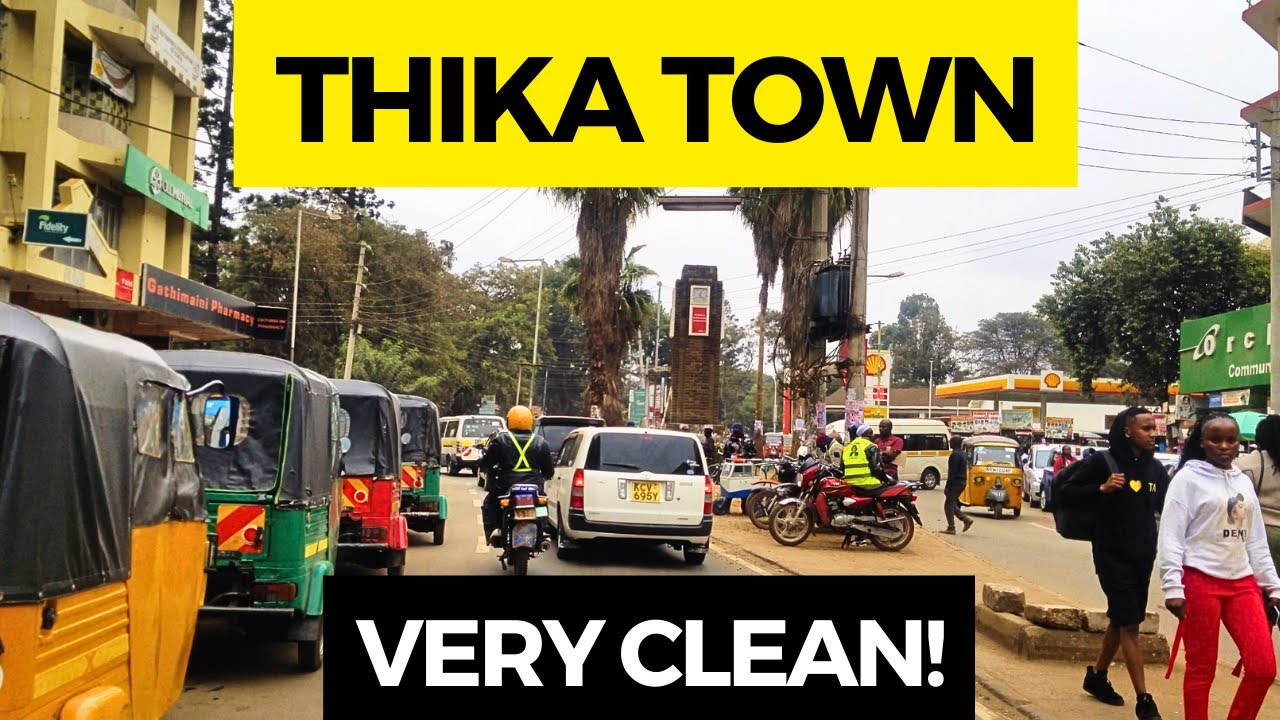 THIKA TOWN IS CLEAN! Tour of Thika Town in Kenya 2023 // Thika Downtown Tour