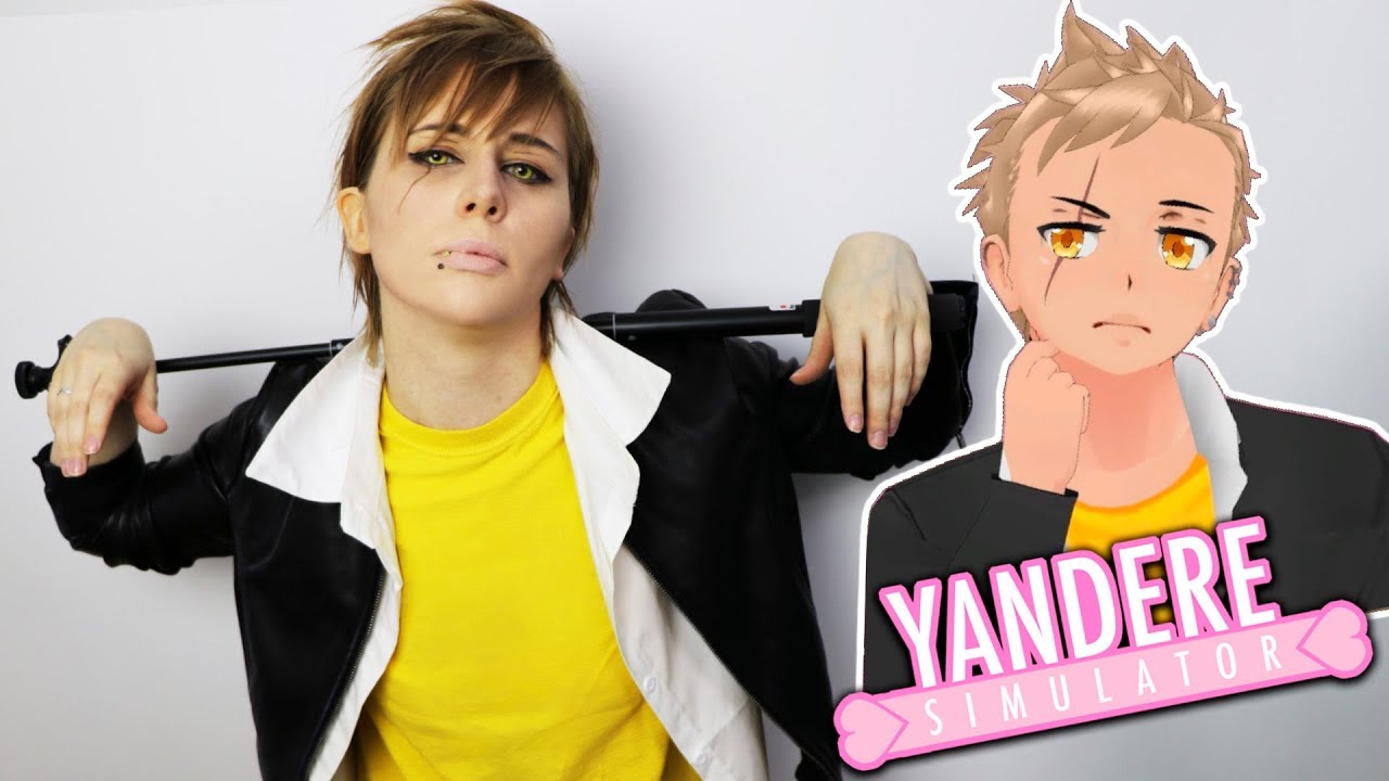 ME TRANSFORMO EN MI PERSONAJE FAVORITO DE YANDERE SIMULATOR