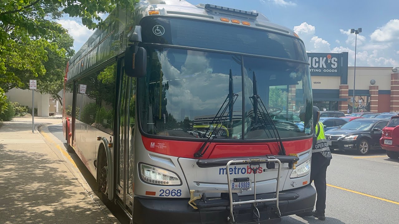 Wmata MetroBus 2000 Series Ride, #2968, Route: 1C, Fair Oaks Mall to Dunn Loring [Full Ride]