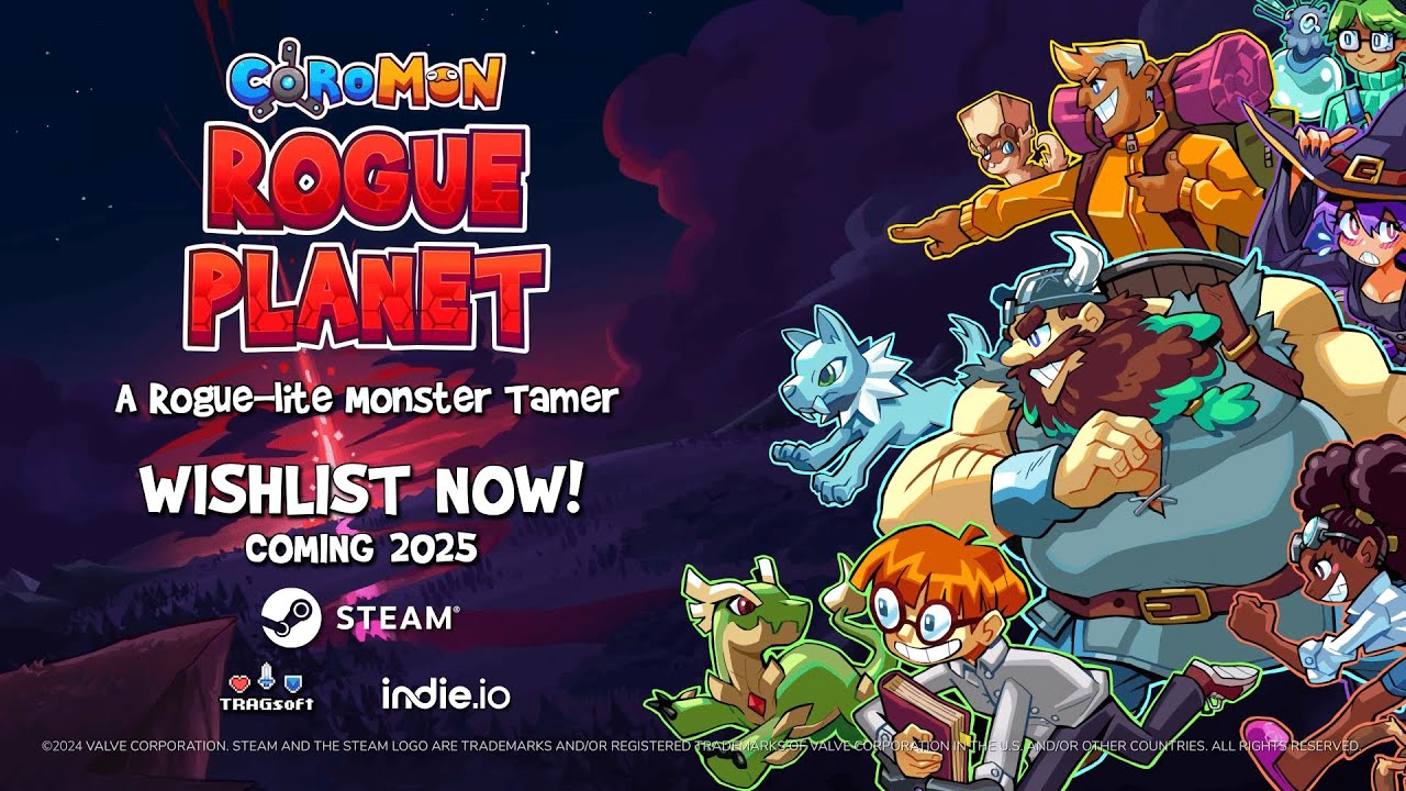 Coromon Rogue Planet Official Trailer!!