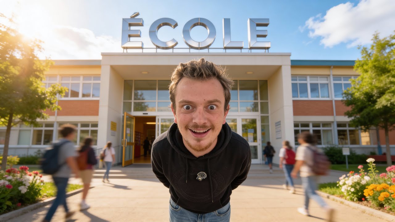 Retour à l'école pour suivre une élève !