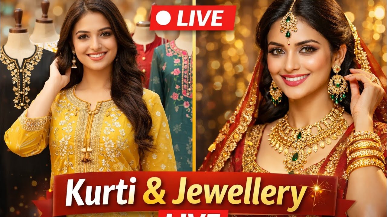 Live Sale | Stylish Kurtis+Beautiful Jewellery| Live Shopping#youtubeshorts #trending #viral #shorts