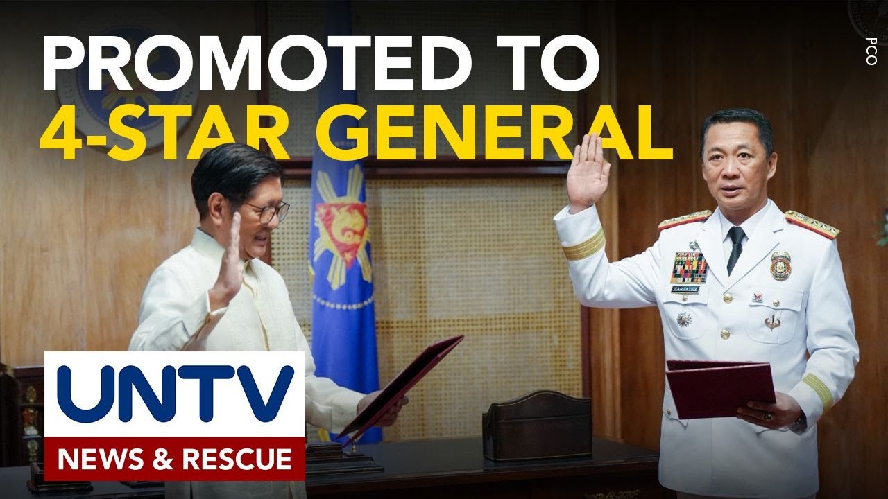 PNP Chief Gen. Jose Melencio Nartatez Jr., na-promote na