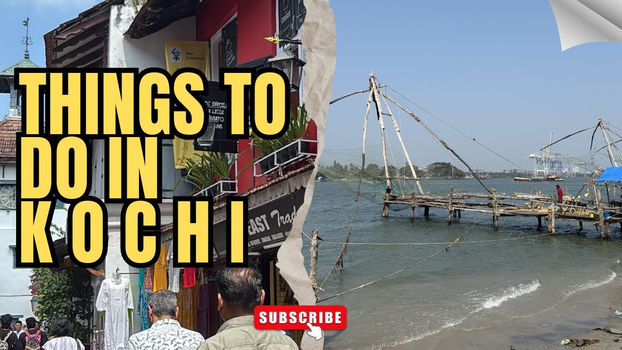 24 hrs in KOCHI | Hidden gems, Cafes and MUST SEE spots | A Complete Travel guide |