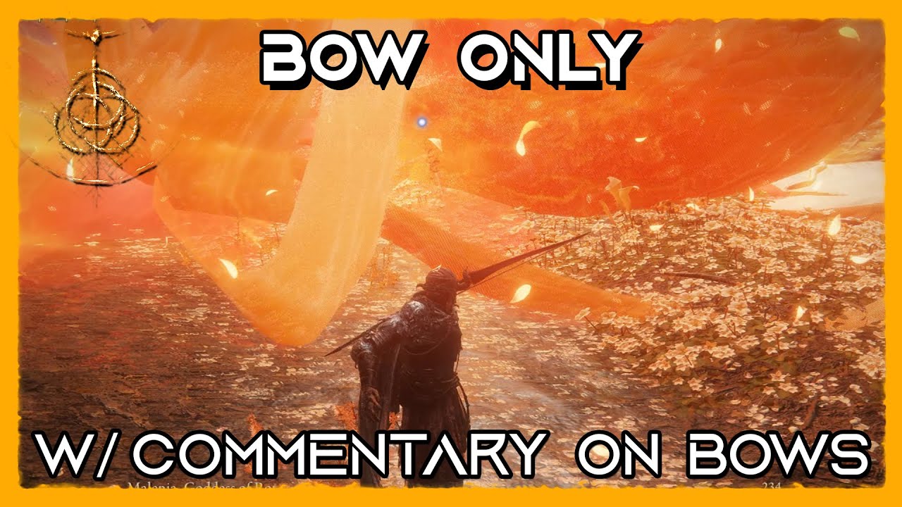 Malenia  Bow Only w/ Commentary on Bow Builds | Elden Ring