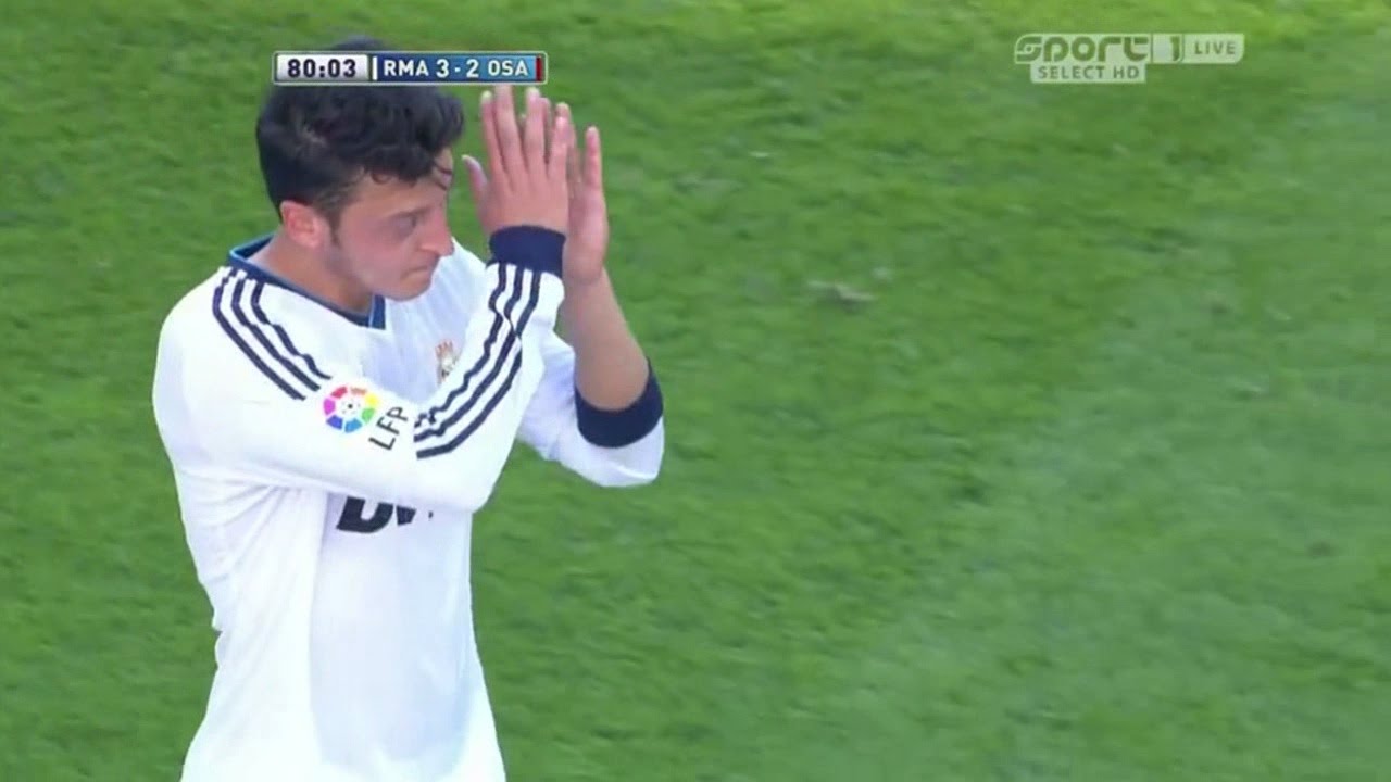 Mesut Özil vs Osasuna (Home) 12-13 HD 720p by iMesutOzilx11