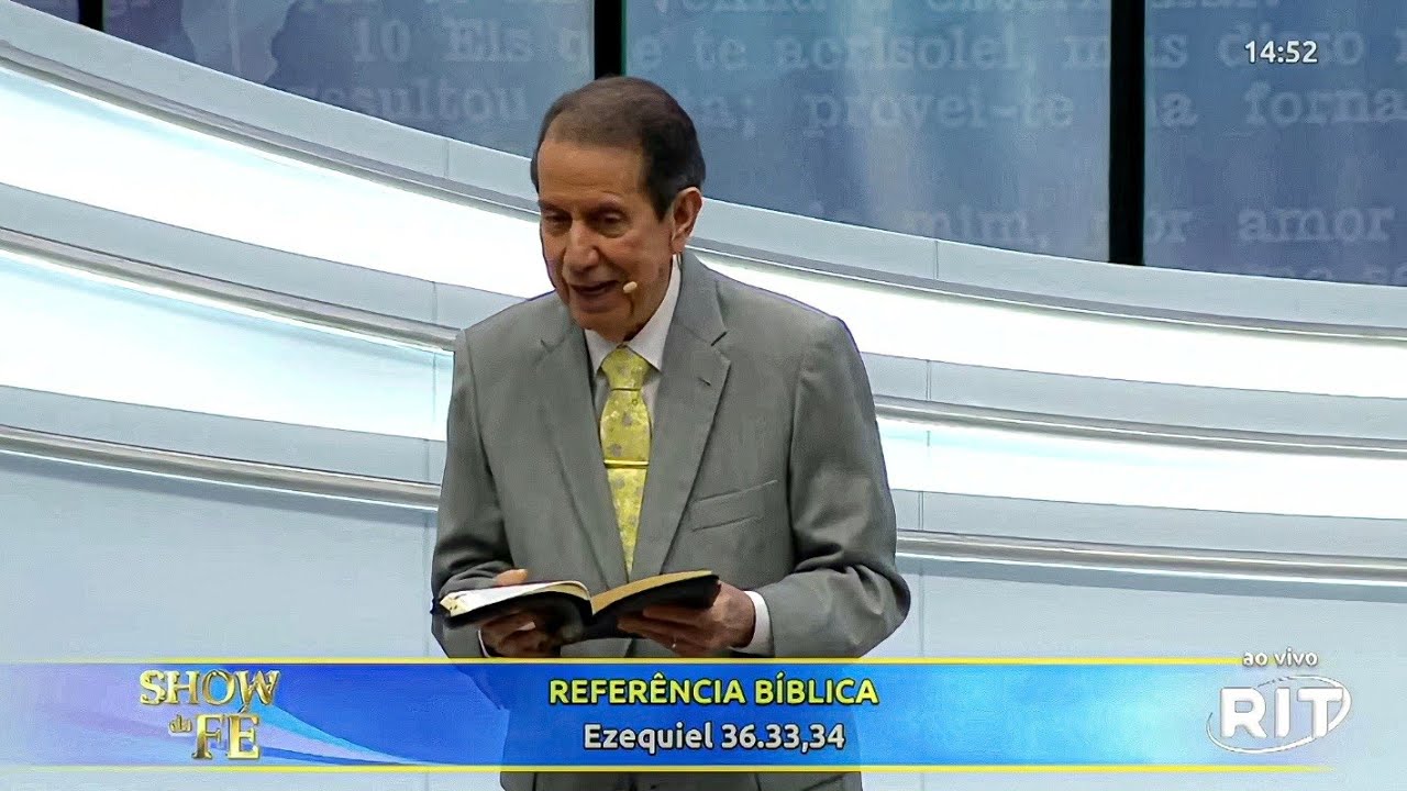 Ezequiel 36:33-34 | DEUS LIMPA TRANSFORMA E DA O ESPÍRITO | Missionário RR Soares