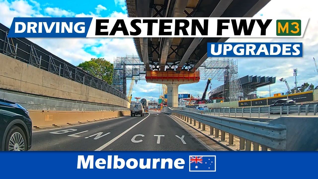 Eastern Freeway Upgrades (June 2026) - North East Link, Melbourne, Australia