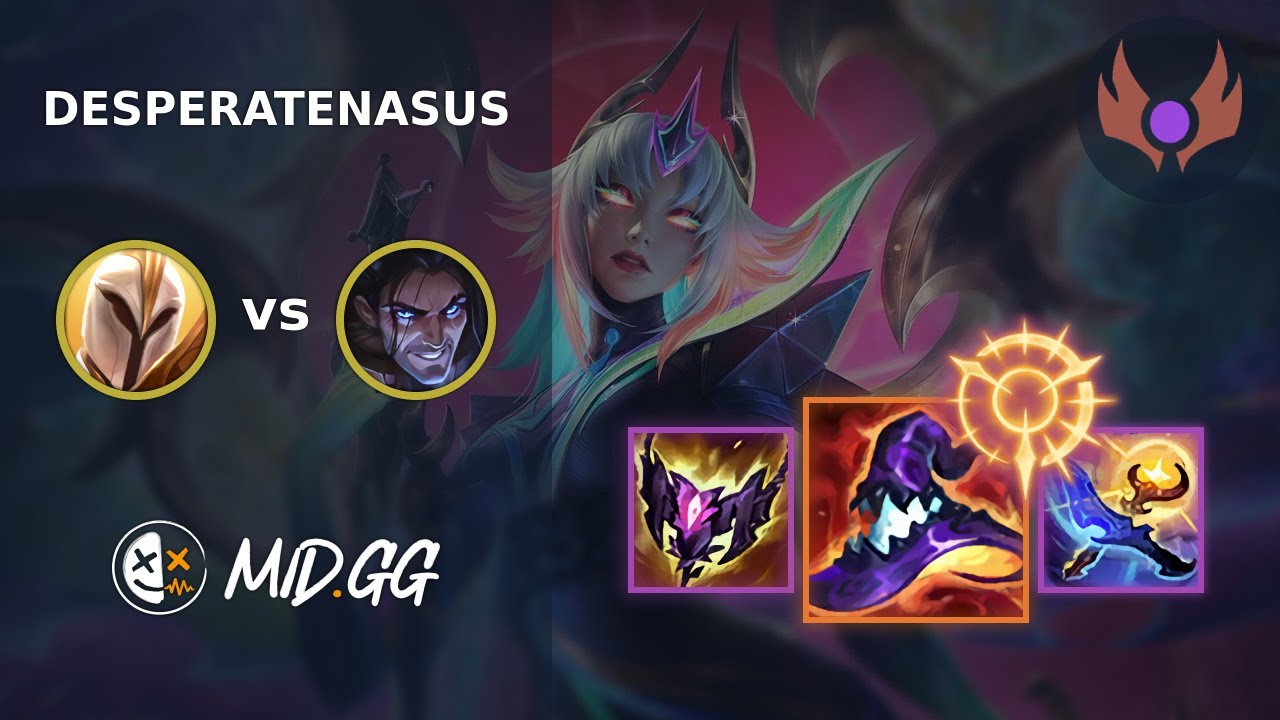 MID.GG: [ DesperateNasus ] Kayle MID vs Sylas | EUW MASTER | LOL Season 2025