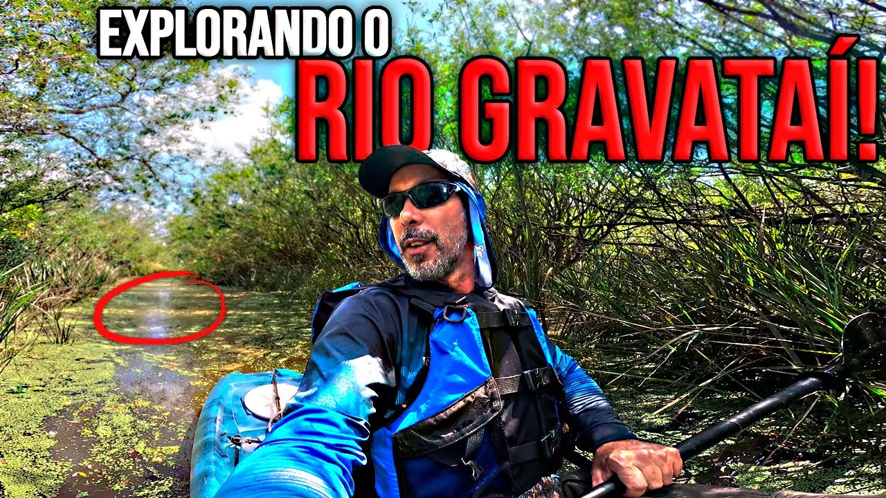 Explorando o Banhadinho Lotado de Tilápias do Rio Gravataí!