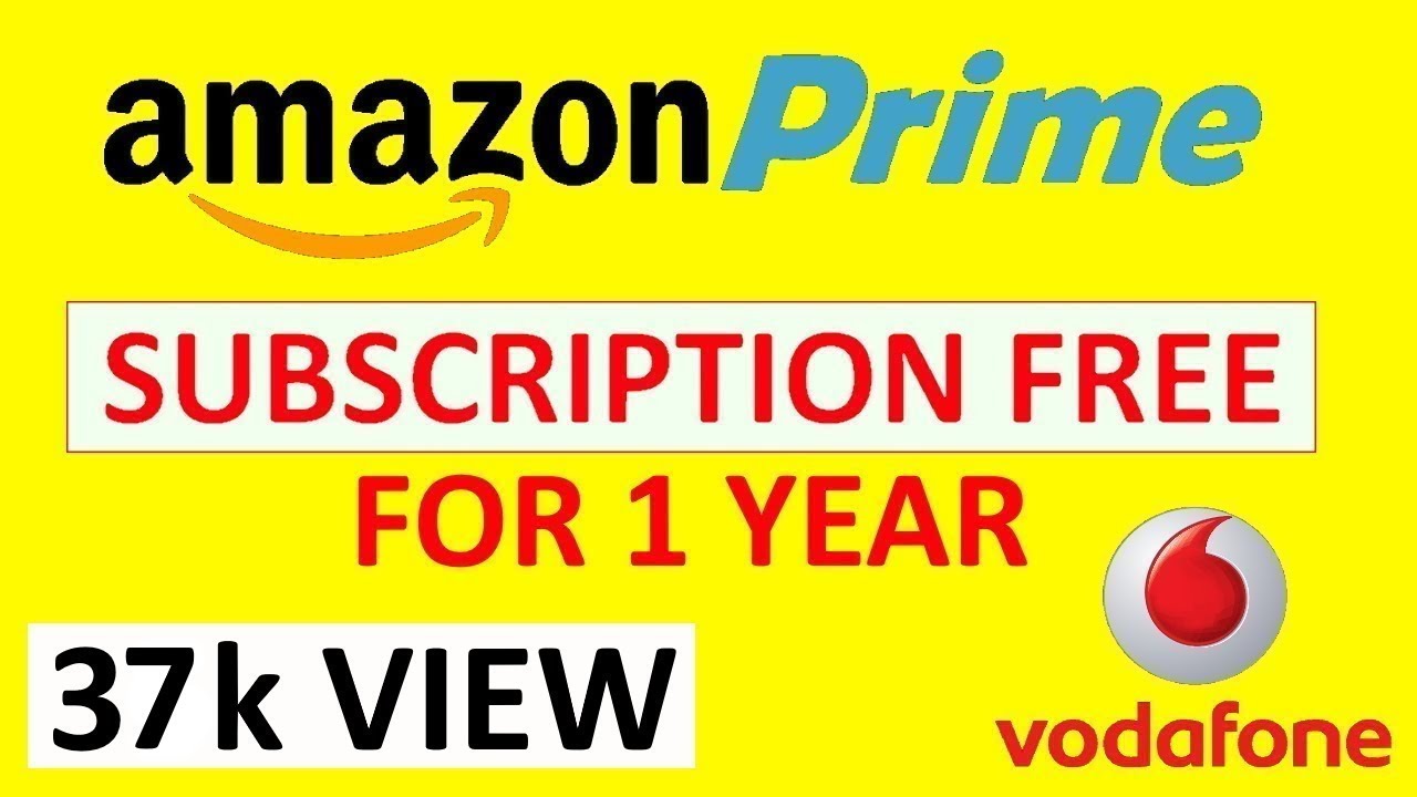 How to Activate FREE Amazon-prime Membership Vodafone RED Postpaid plans