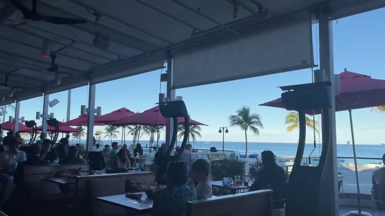At the Westin Beach Resort Restaurant. Fort Lauderdale, Florida Jan 2023