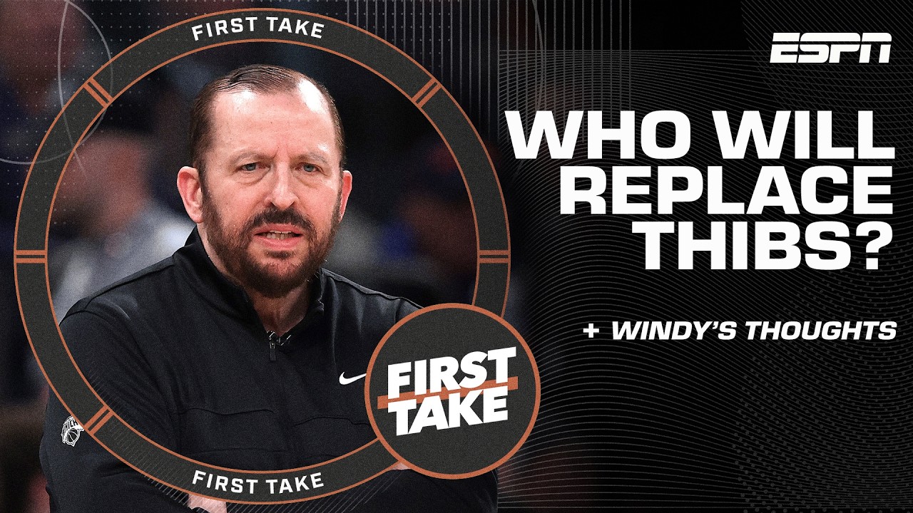 Who will replace Tom Thibodeau as Knicks head coach? 🤔 Brian Windhorst weighs in 🗣️ | First Take