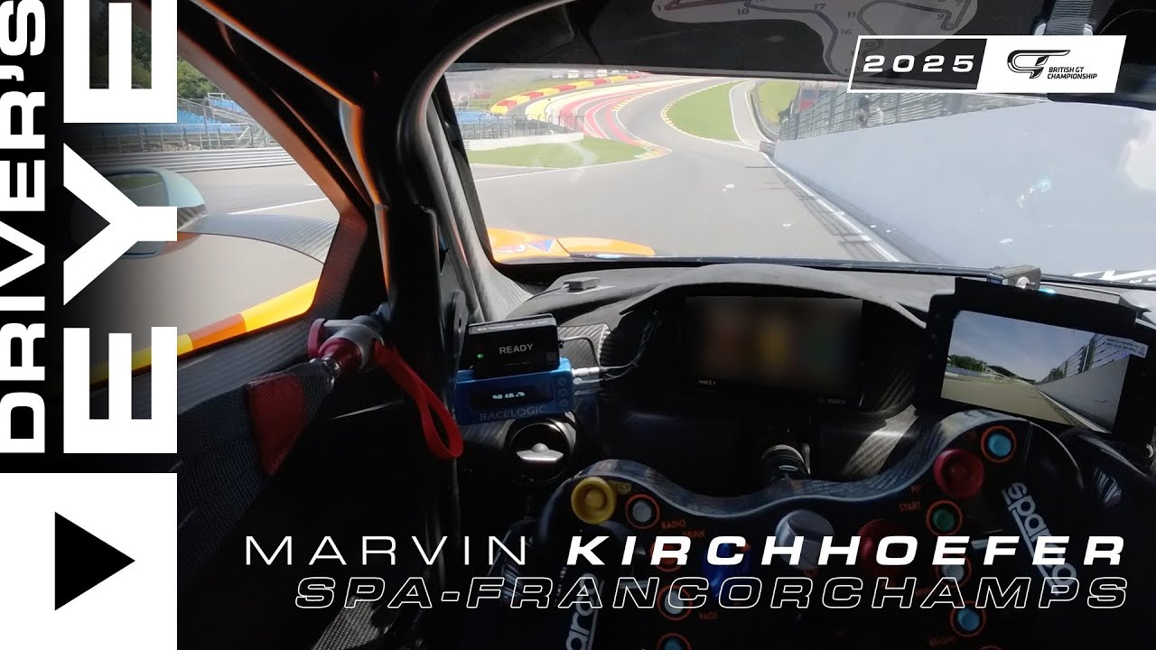 DRIVER’S EYE I Spa-Francorchamps I McLaren 720S GT3 Evo I British GT 2025