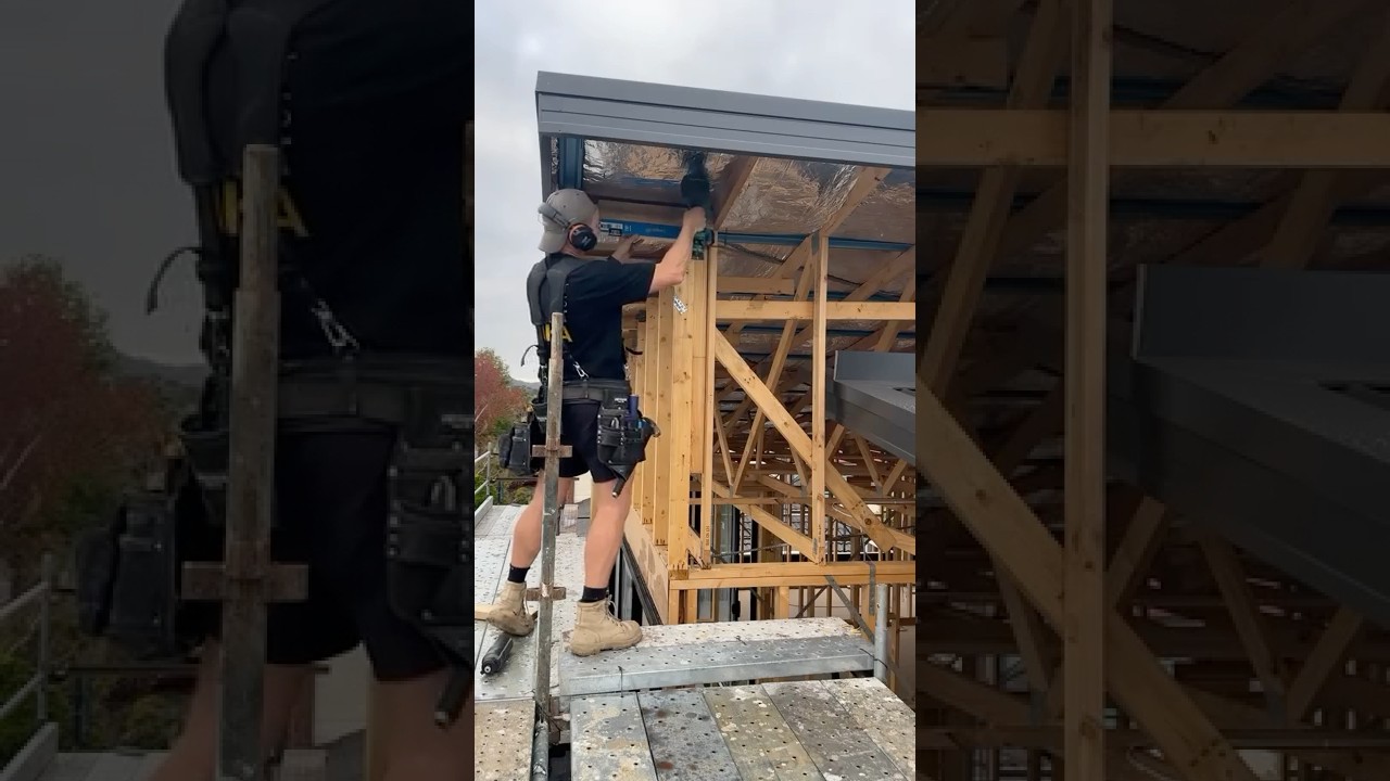 Installing Eave sheets on a Skillion Roof 🔨