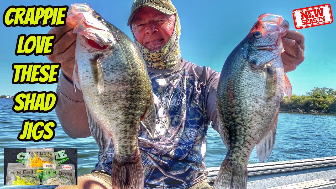 NEW- CRAPPIE LOVE THESE SHAD JIGS- How to catch more crappie