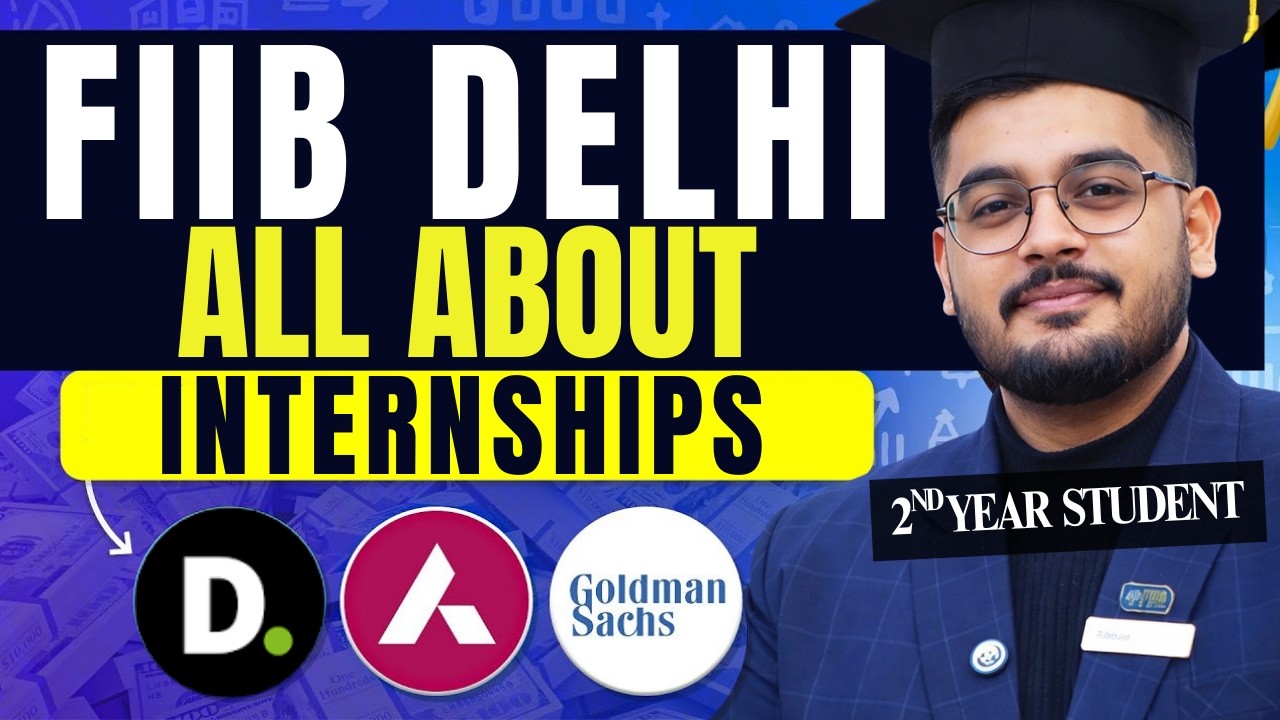 FIIB Delhi Student Interview: The Truth About Internships