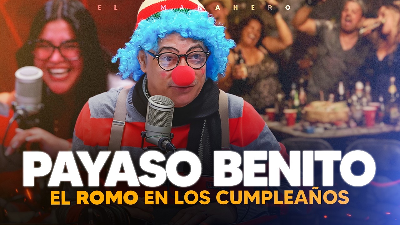 El ROMO en los cumplea&ntilde;os y CHISTES SANOS con El Payaso Benito (Miguel Alc&aacute;ntara)