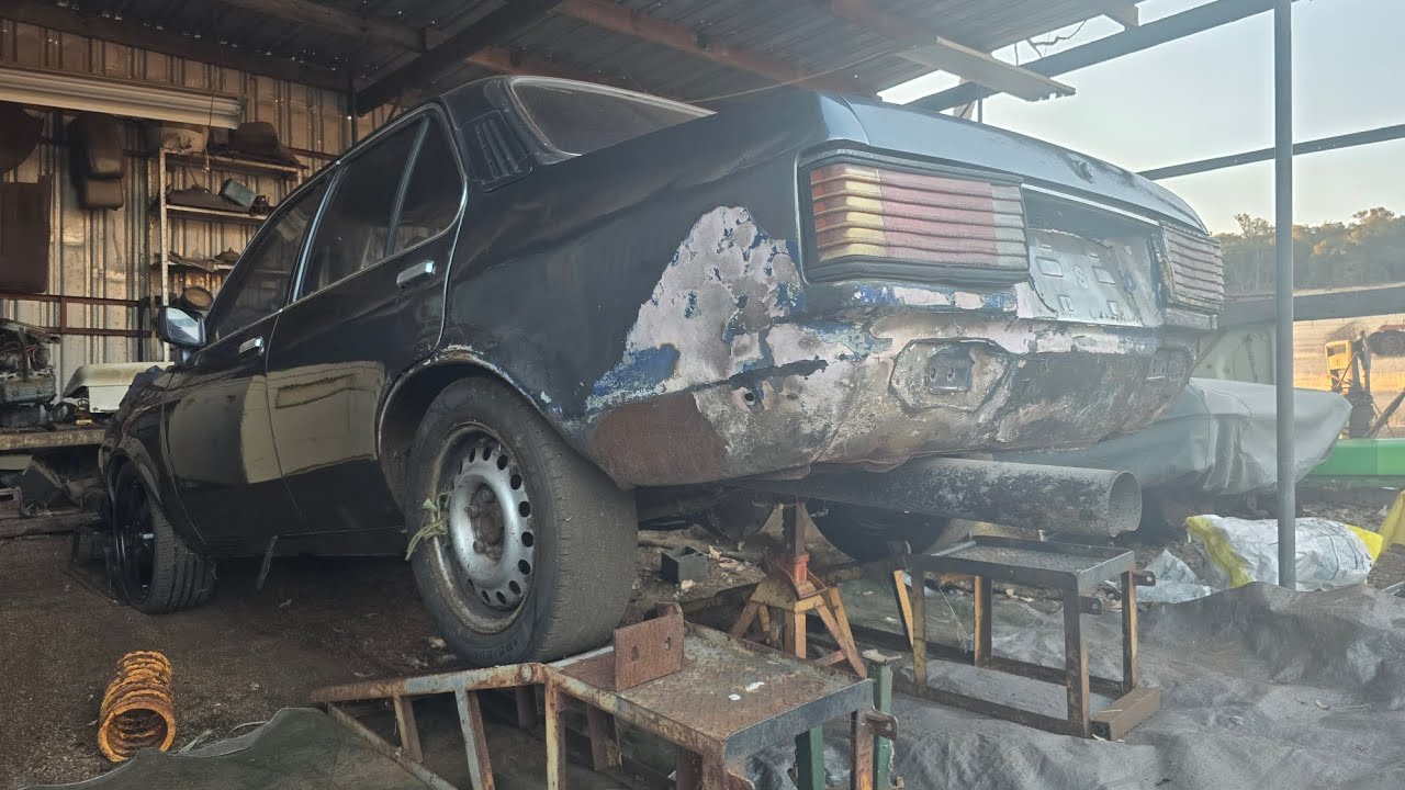 One tyre fire in my 1984 holden gemini