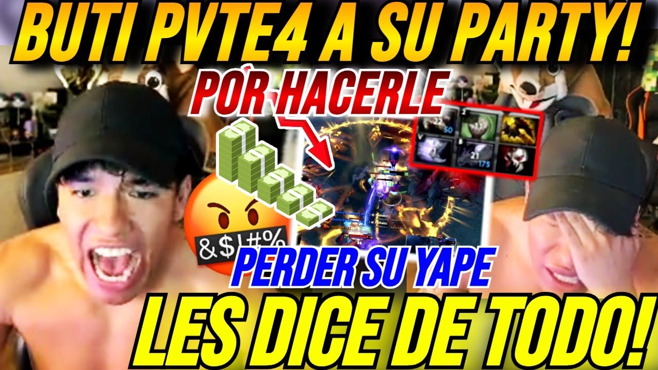 BUTI PVTE4 a su PARTY 🤬EXPL0T4 de FURI4 🤬Se APELIGR4 por su PLAT4 🤑 DOTA con YAPES altos 💥