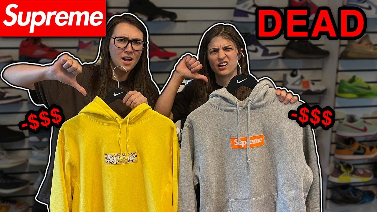 Supreme is Worthless in 2021... We Can't Sell Box Logos Anymore